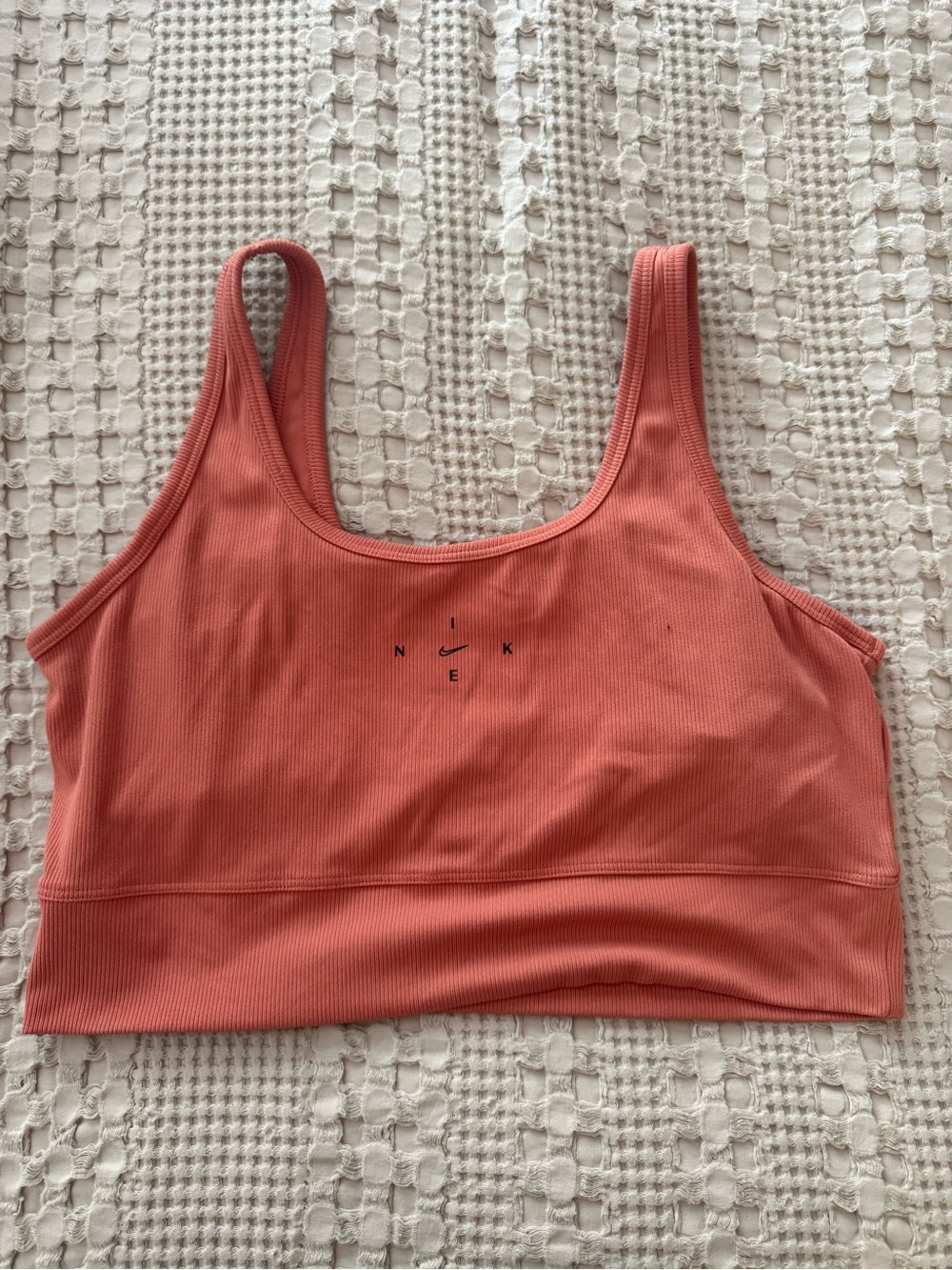 Nike Coral Pink  Low-Impact Sports Bra
